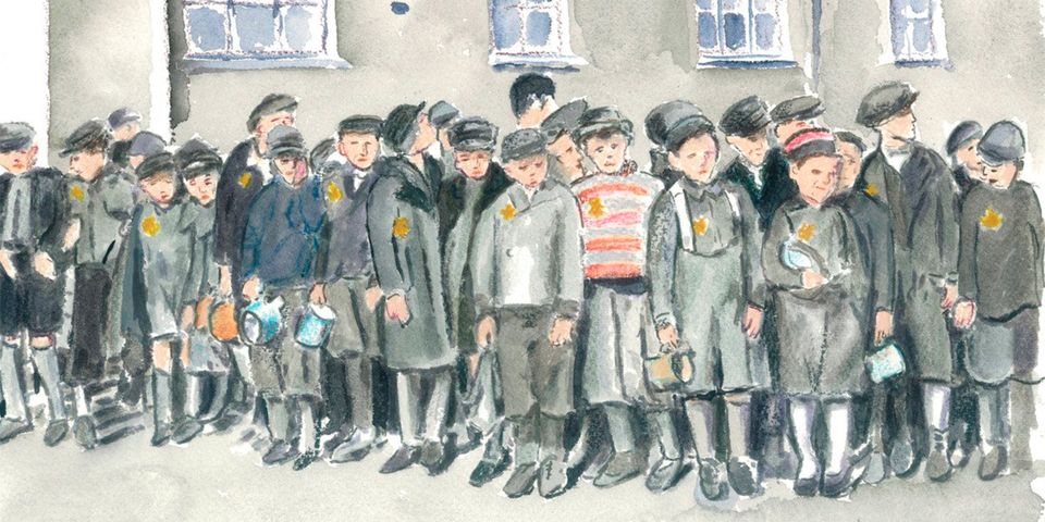 Номер на руке прадеда